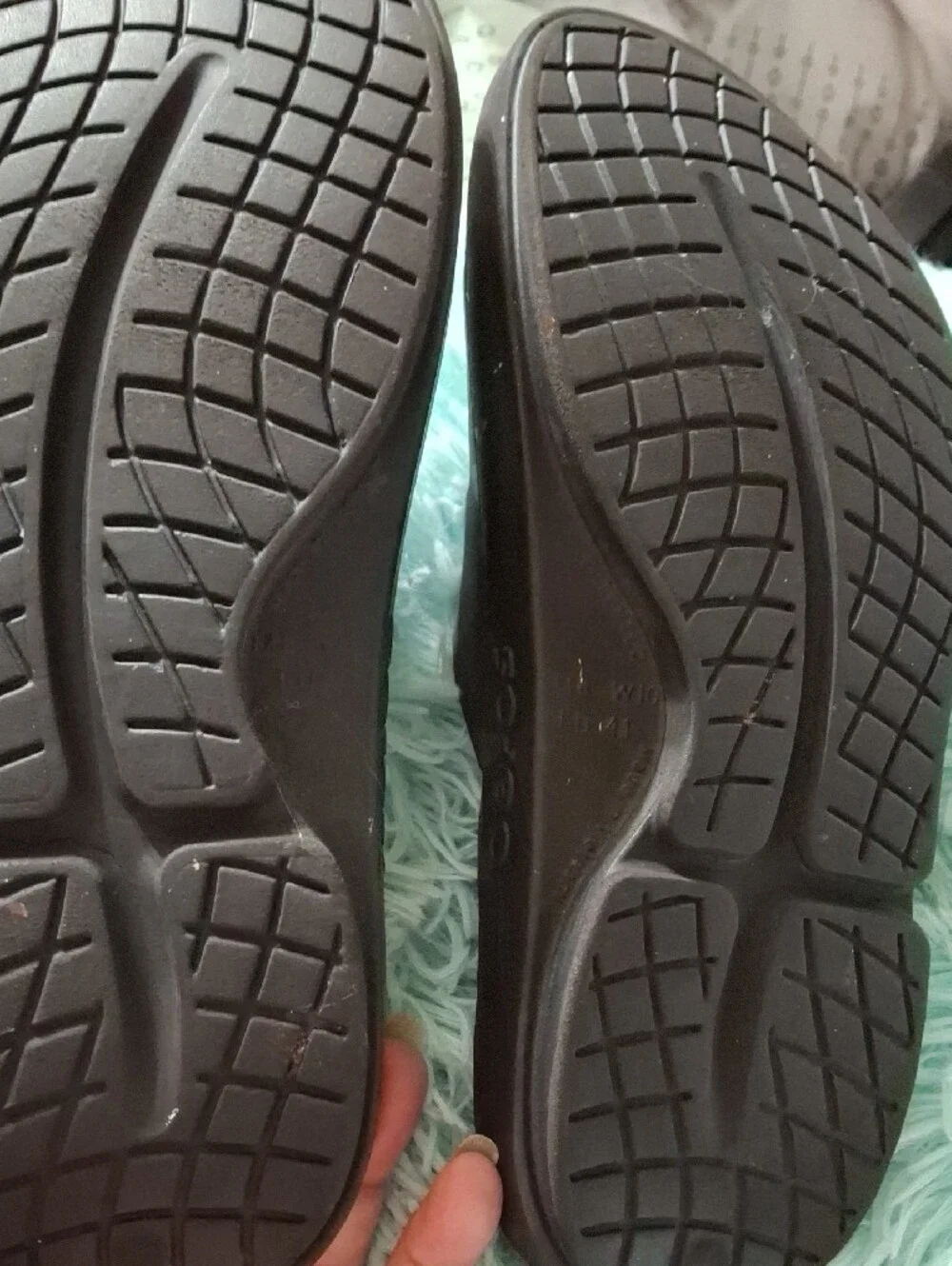 OOFOS Black Men's Recovery Slide Sandals (OF09)